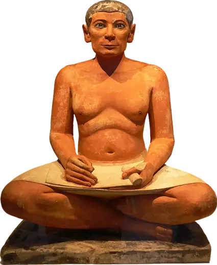 Image Scribe pour formulaire de contact de la Respectable Loge Per Ankh - La Maison de Vie - Rite Ancien et Primitif de Memphis-Misraïm - Grande Loge Maçonnique belge - Franc-Maçonnerie belge